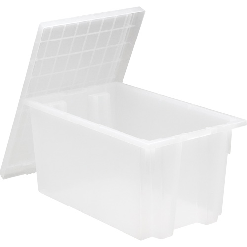 Contenant robuste Stack & Nest, 13" x 19,5" x 23,5", Transparent Auto-Cam