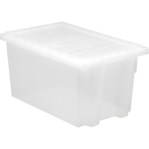 Contenant robuste Stack & Nest, 13" x 19,5" x 23,5", Transparent Auto-Cam