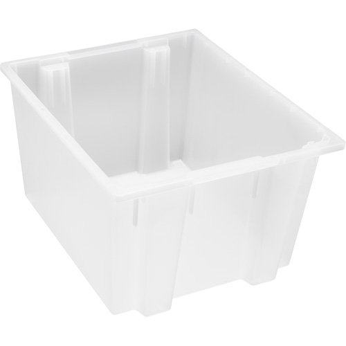 Contenant robuste Stack & Nest, 13" x 19,5" x 23,5", Transparent Auto-Cam