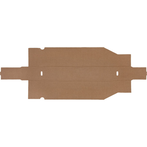 Deep Corrugated Parts Bins, 1-7/8" W x 17-1/8" D x 4-1/2" H, Beige Auto-Cam