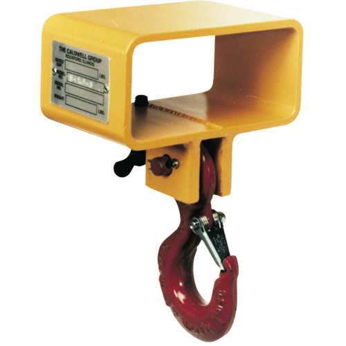 Crochets pour chariot &eacute;l&eacute;vateur, Ouverture des fourches 6-1/2" x 2-1/2" Auto-Cam