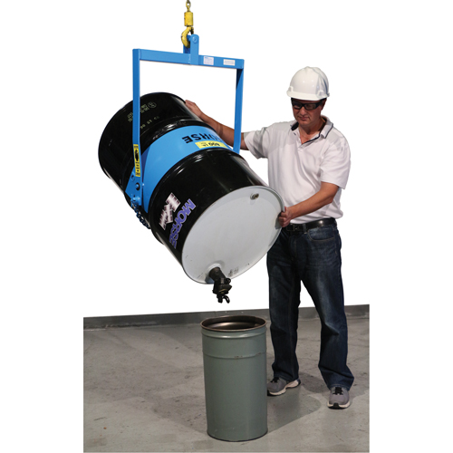 Drum Lifters - Manual Tilt, 55 US gal. (45 Imperial Gal.) Drum Size, 800 lbs./363 kg. Cap. Auto-Cam