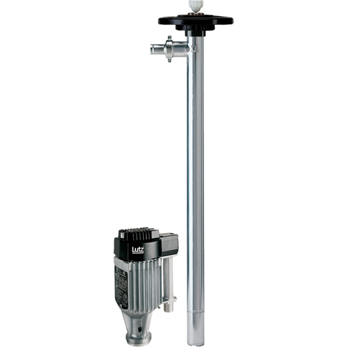 Electric Drum Pumps, Stainless Steel, 27 GPM Auto-Cam