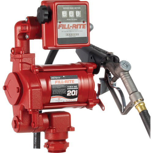 Pompes &agrave; palettes, rotatives & utilitaires, c.a., 115 V, 20 gal./min Auto-Cam