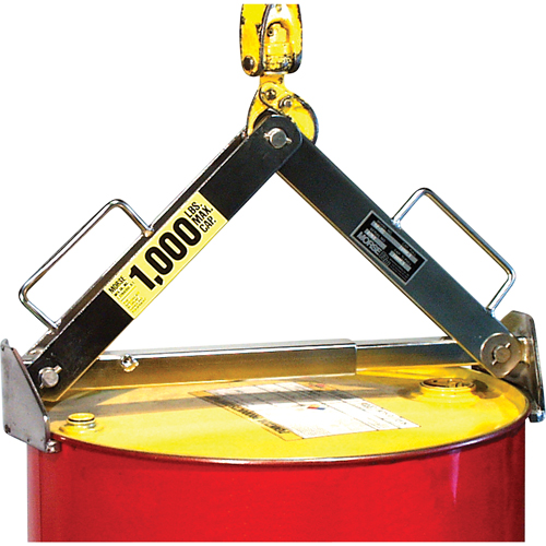 Leveur de baril, 30 - 85 gal. US (25 - 70 gal. imp.), Cap. 1000 lb/454 kg Auto-Cam