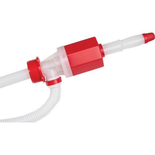 Siphon Pump, Fits 15 - 55 US Gal., 7 Gal/min. Auto-Cam