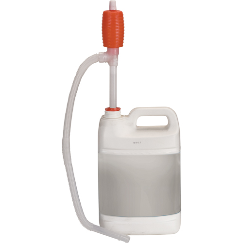 Siphon Pump, Fits 5 US gal., 2 Gal/min. Auto-Cam