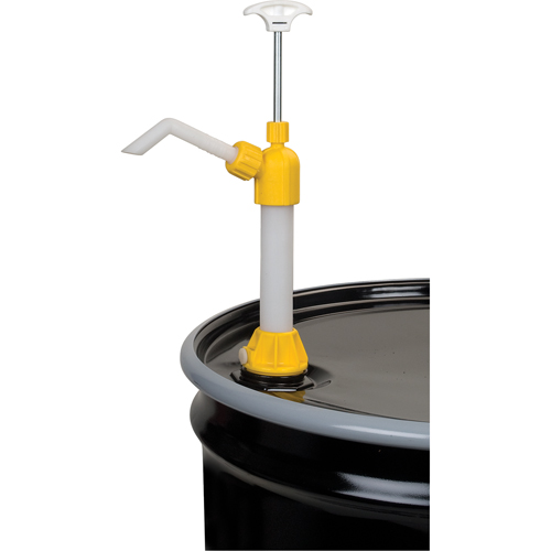 Pull Type Drum Pump, Fits 15 - 55 Gal., 14 oz./Stroke Auto-Cam