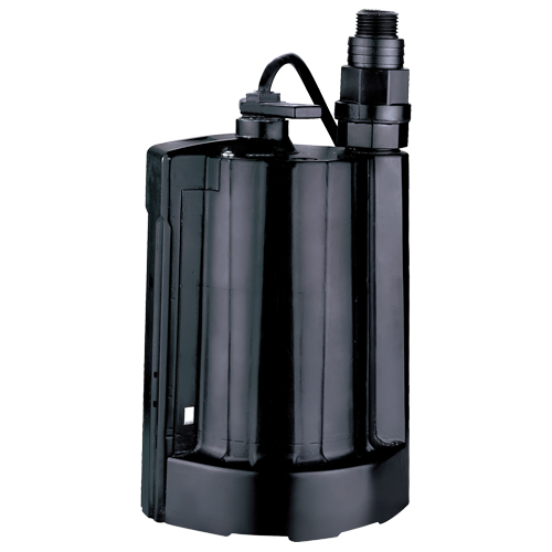 Pompe utilitaire submersible automatique, 1/3 CV, 2160 gal./h, 115 V, 4 A Auto-Cam