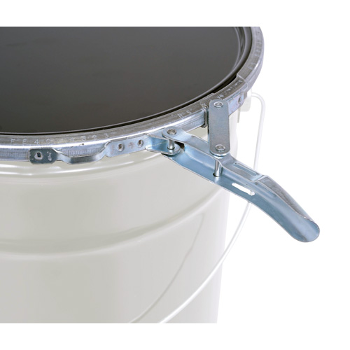 U.N. Rated Lever Lock Steel Pail Lid Auto-Cam