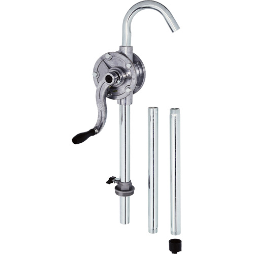 Pompe rotative pour baril, Aluminium, Pour capacit&eacute; 5-55 gal., 9,5 oz/course Auto-Cam