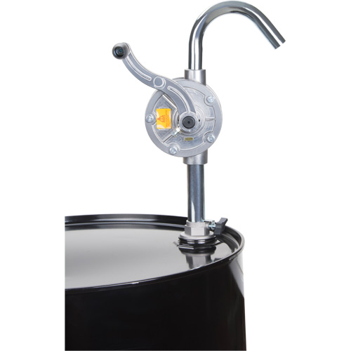 Pompe rotative pour baril, Aluminium, Pour capacit&eacute; 5-55 gal., 9,5 oz/course Auto-Cam