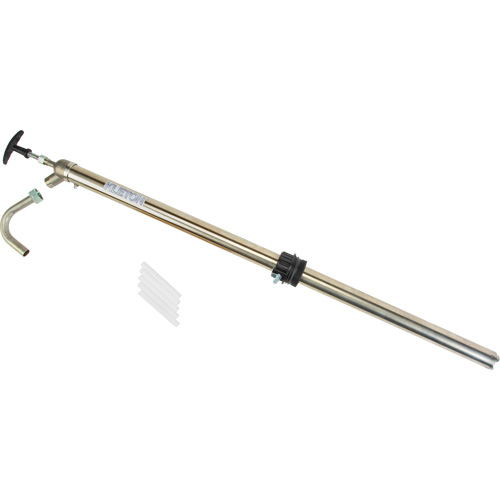Pull Type Drum Pump, Fits 55 Gal., 22 oz./Stroke Auto-Cam