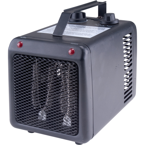 Portable Open Coil Heater, Radiant Heat, Electric, 5200 Auto-Cam