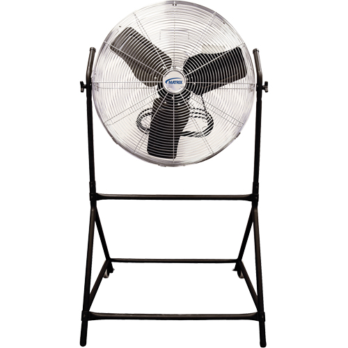 Ventilateur Roll-About, Industriel, 3 Vitesses, Diam&egrave;tre de 24" Auto-Cam