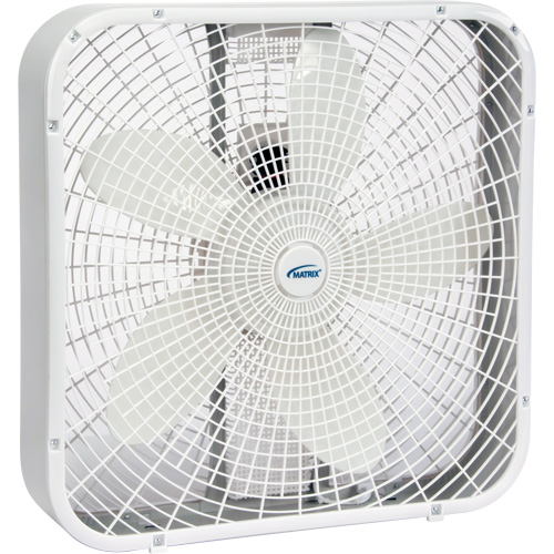 Box Fan, 3 Speed, 20" Diameter Auto-Cam