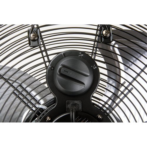High-Velocity Floor Fan, 3 Speeds, 16" Diameter Auto-Cam