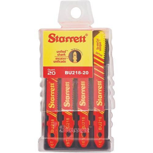 Lames pour scie sauteuse Unified Shank, Bim&eacute;tal, 2" lo, 18 dents par pouce Auto-Cam