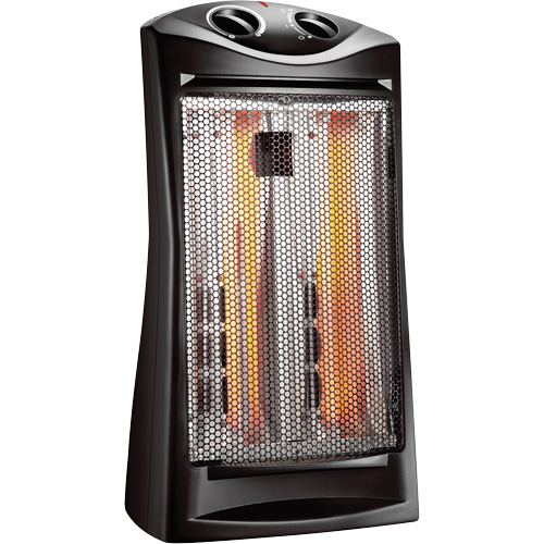 Portable Infrared Heater, Radiant Heat, Electric, 5120 BTU/H Auto-Cam
