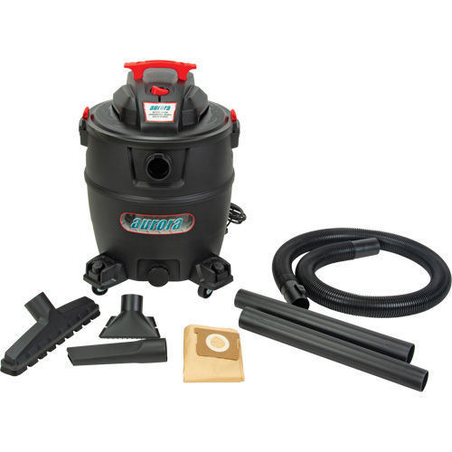 Vacuum, Wet-Dry, 6 HP, 16 US Gal. (60.6 Litres) Auto-Cam