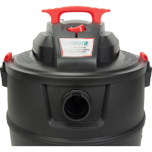 Vacuum, Wet-Dry, 6 HP, 16 US Gal. (60.6 Litres) Auto-Cam