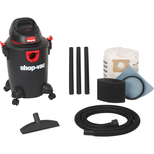DIY & Workshop Series Shop Vacuum, Wet-Dry, 3.5 HP, 6 US Gal. (22.7 Litres) Auto-Cam