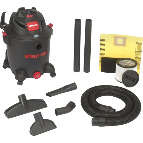 SVX2 Utility Shop Vacuum, Wet-Dry, 5.5 HP, 12 US Gal. (45.4 Litres) Auto-Cam