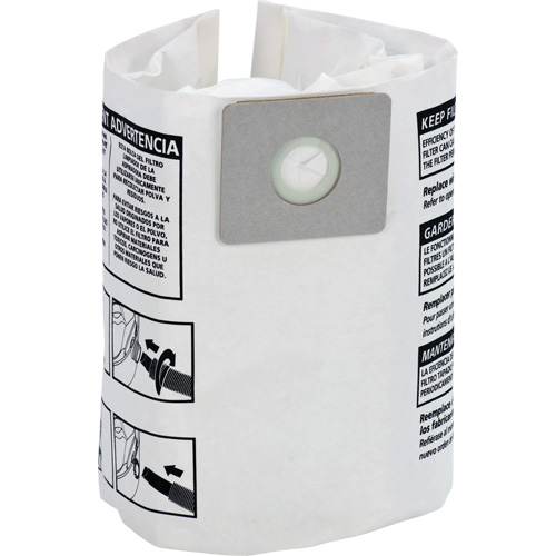 Disposable Dry Filter Bags, 4 US gal. Auto-Cam