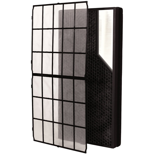 Filtre HEPA/carbone pour purificateur d'air AeraMax SV avec pr&eacute;-filtre, Boîte, MERV 13, 11,56" la x 2,38" p x 23,25" h Auto-Cam