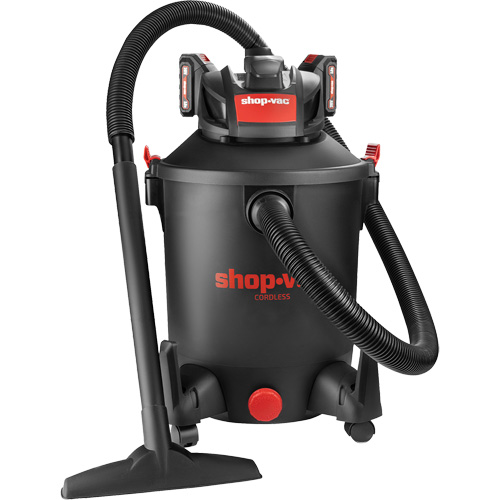 Aspirateur humide/sec sans fil rechargeable, 20 V, Capacit&eacute; 10 gal. Auto-Cam