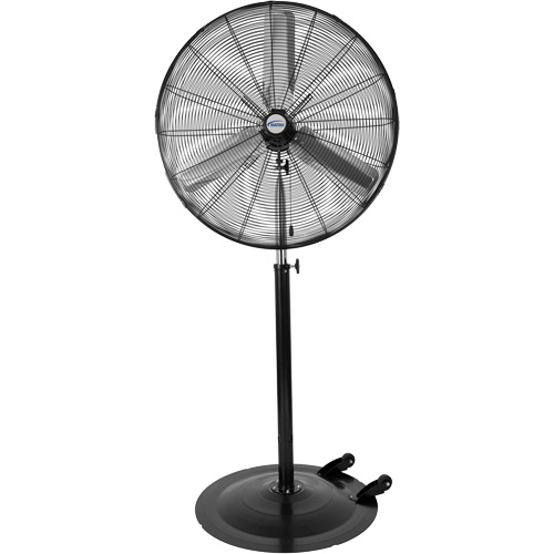 Ventilateur oscillant sur socle avec roulettes, Industriel, 3 Vitesses, Diam&egrave;tre de 30" Auto-Cam