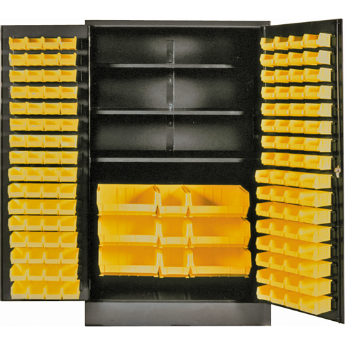 Jumbo Security Cabinet With Bins Auto-Cam