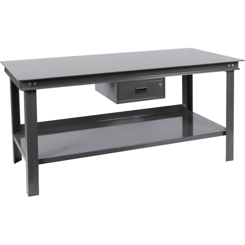 Heavy-Duty Workbench, 72" W x 36" D x 34" H, 14000 lbs. Capacity Auto-Cam