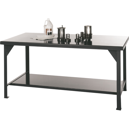 Tables d'atelier, Acier Surface, 72" la x 36" p x 34" h Auto-Cam