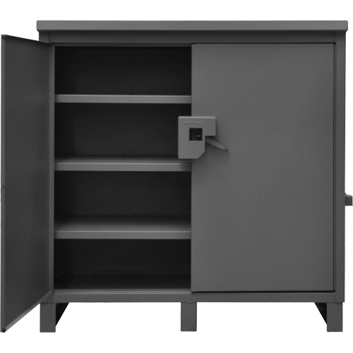 Armoire de chantier verrouillable, Gris Auto-Cam