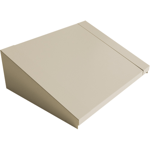 All-Welded Concorde - Heavy-Duty Lockers Sloping Top, 2 Bank, 18" D x 24" W x 6" H, Beige, Steel Auto-Cam