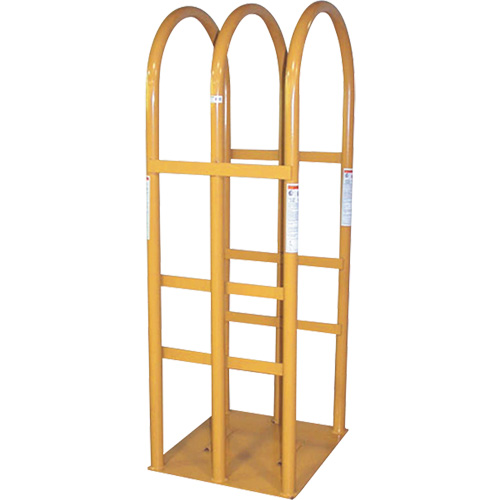 T104 3-Bar Earthmover Tire Inflation Cage Auto-Cam