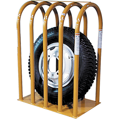 T105 5-Bar Earthmover Tire Inflation Cage Auto-Cam