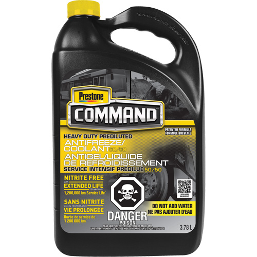 Command&reg; Heavy-Duty Nitrate-Free Extended Life 50/50 Antifreeze/Coolant, 3.78 L, Jug Auto-Cam