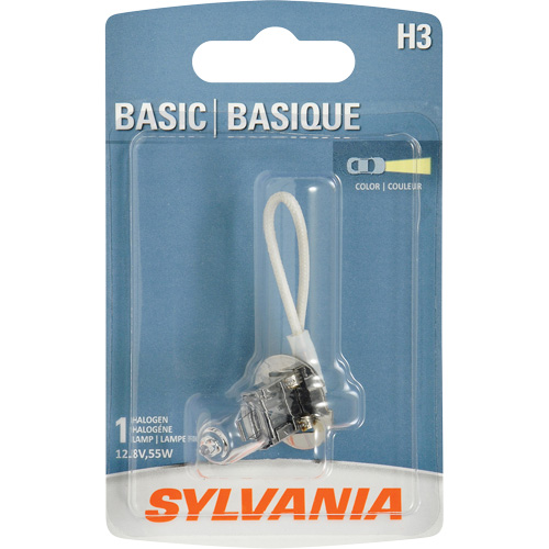 Ampoule de base pour feu avant H3, Halog&egrave;ne, 45 W, Blanc cass&eacute; Auto-Cam