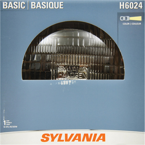 Phare automobile scell&eacute; de base H6024, 40 W, Blanc cass&eacute; Auto-Cam