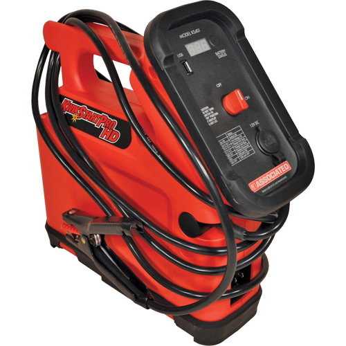Professional Heavy-Duty Industrial KwikStart Jump Starter Auto-Cam