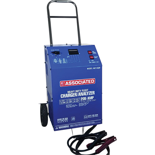 6/12/24V HD Fleet Charger & Analyzer Auto-Cam
