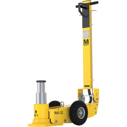 Cric Mammut &agrave; 2 &eacute;tapes, 66 tonnes, Air comprim&eacute;/hydraulique Auto-Cam