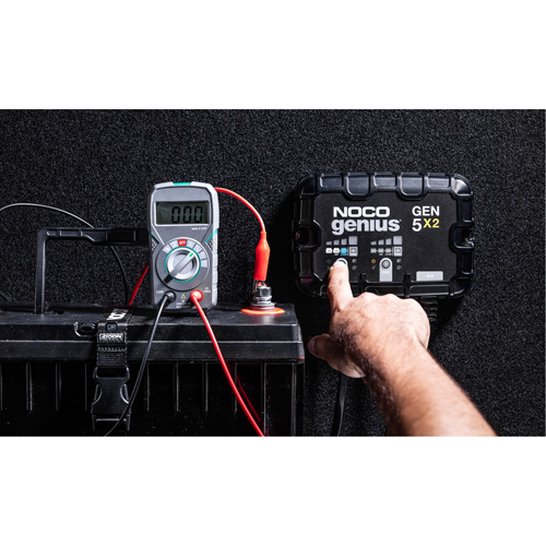 Genius&reg; Gen5X2 2-Bank, 10-Amp On-Board Battery Charger Auto-Cam