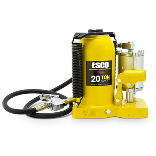 Cric-bouteille de s&eacute;rie Pro, 20 tonne(s), Air comprim&eacute;/hydraulique, 20" Hauteur &eacute;lev&eacute;e Auto-Cam