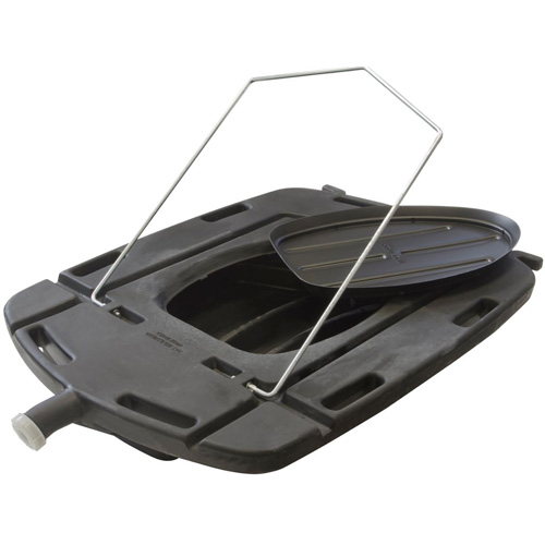 Bac de vidange d'huile pour camion &agrave; profil bas avec couvercle Auto-Cam