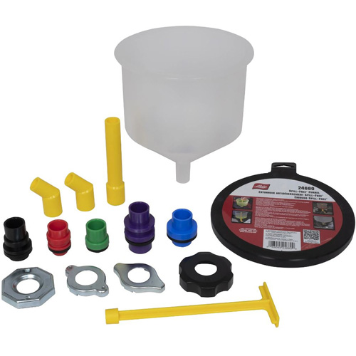 15-Piece Spill-Free Funnel Kit Auto-Cam