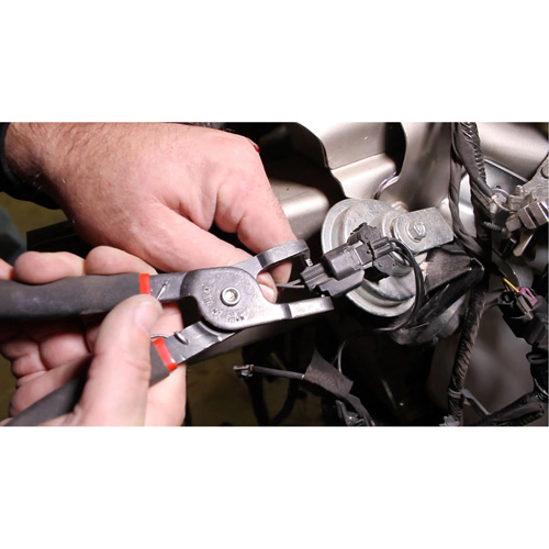 Pinces de d&eacute;connexion &agrave; 85 degr&eacute;s Auto-Cam