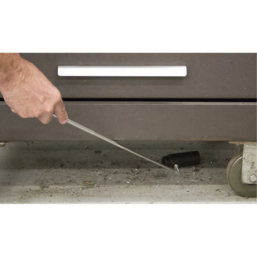 Flexible Magnetic Pick-Up Tool, 23-1/2" Length, 2.5 lbs. Capacity Auto-Cam